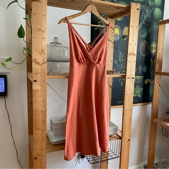 Patagonia Orange Amber Dawn Dress - Picture 5 of 14